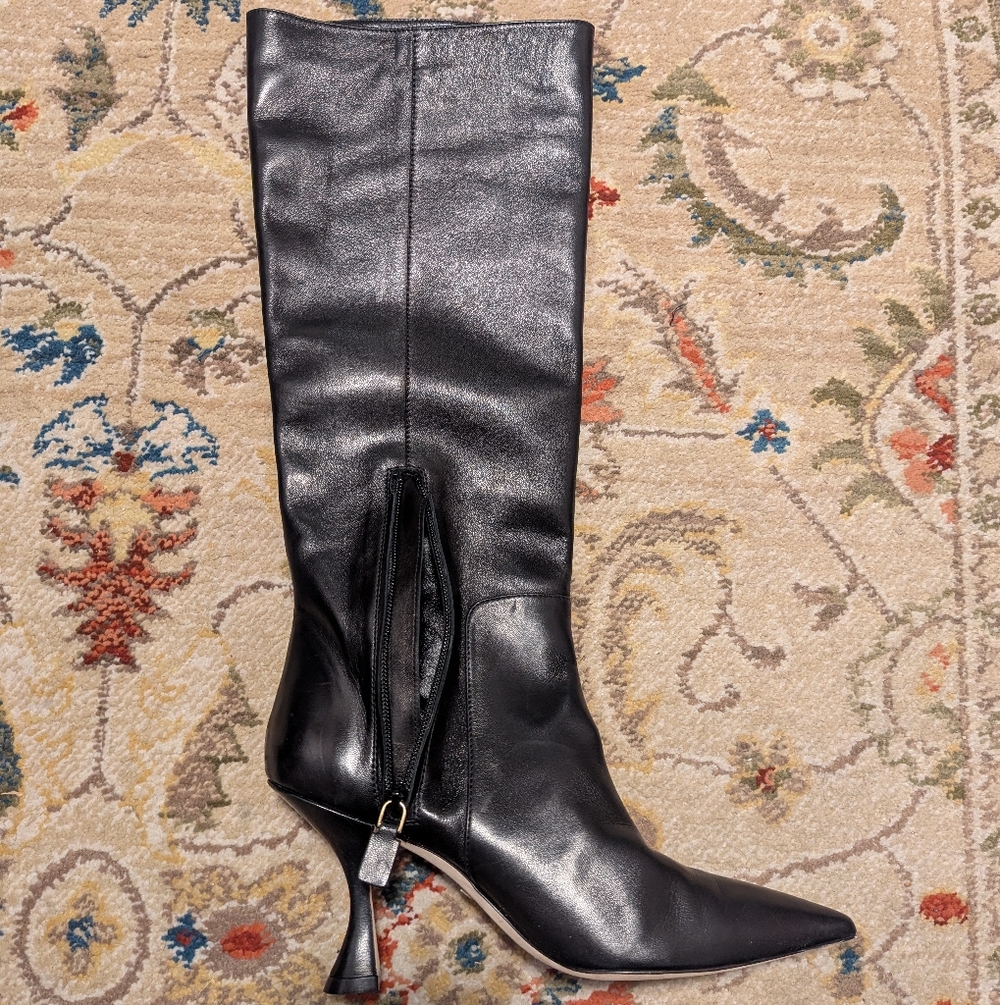 Stuart Weitzman Xcurve 85 Slouch Boots - Picture 8 of 14